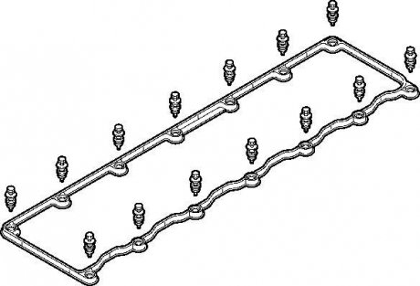 Комплект прокладок, крышка головки цилиндра Elring 181.500 (фото 1)