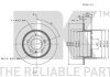 Диск гальмівний задній. DB A-class W169 04- NK 203374 (фото 3)