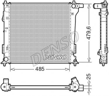 Радіатор HYUNDAI Tucson \'\'15>> Denso DRM41020 (фото 1)