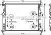 Радіатор охолодження Sprinter 2.2 DCi -/- AC 06/06- (AVA) AVA COOLING MS2444 (фото 2)