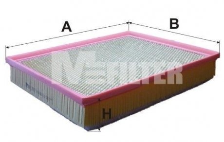Повітряний фільтр M-Filter K496 (фото 1)