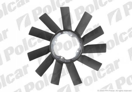 Крыльчатка вентилятора радиатора БМВ 3 (е30, е36), 5 (е34, е39) Polcar 200023F1 (фото 1)