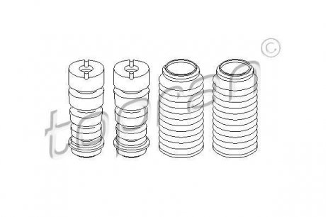 Пылезащитный комплект на 2 амортизатора TOPRAN 915 017 (фото 1)