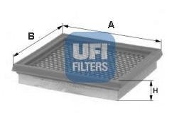 Фільтр повітряний fiat brava, bravo i, marea 1.2-2.4d 03.95-09.05 UFI 3006500 (фото 1)