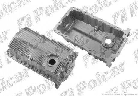 Поддон масляний двигуна VAG 1.6 03-17 Polcar 9513MO-3 (фото 1)