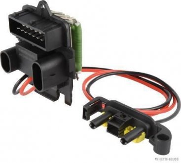 Резистор вентилятора пічки, постійний HERTH+BUSS JAKOPARTS 75614939