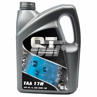 Масло трансмиссионное для МКПП 85W90 GL5 5Л Qt-oil QT2585905
