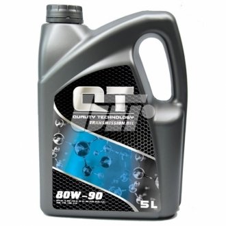 Масло трансмиссионное для МКПП 80W90 GL5 5Л Qt-oil QT2580905