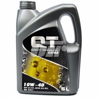 Масло моторное 10W40 SJ/CF 5Л Qt-oil QT1210405 (фото 1)