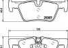 Гальмівні колодки дискові зад. BMW 3 (F30/F31) 12-/1 118 (F20) 10- HELLA PAGID 8DB 355 019-971 (фото 2)