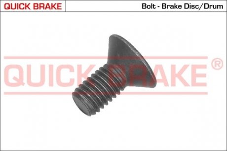 Гальмівні аксесуари (болт) QUICK BRAKE 11665 (фото 1)