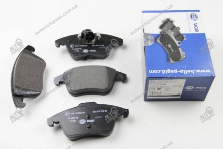 Комплект тормозных колодок, дисковый тормоз BEHR-HELLA 8DB 355 014-031