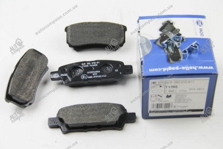 Комплект тормозных колодок, дисковый тормоз BEHR-HELLA 8DB 355 010-811 (фото 1)