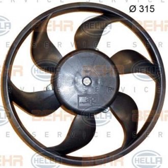 Вентилятор радіатора BEHR-HELLA 8EW 351 150-204 (фото 1)