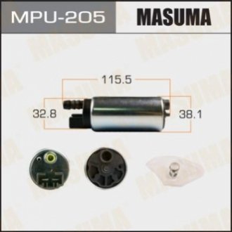 Бензонасос електричний (+сеточка) Nissan Masuma MPU205 (фото 1)