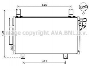 Радіатор кондиціонера MAZDA CX-5 (вир-во AVA) AVA COOLING MZ5264D (фото 1)