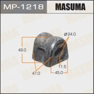 Втулка стабилизатора переднего Honda Civic Type R (08-) (Кратно 2 шт) M Masuma MP1218 (фото 1)