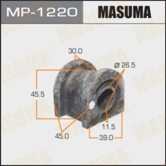 Втулка стабилизатора переднего Honda Accord (09-) (Кратно 2 шт) Masuma MP1220 (фото 1)