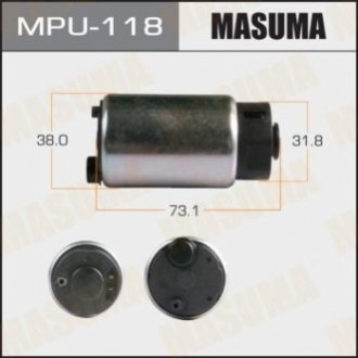 Бензонасос електричний (+сеточка) Toyota Masuma MPU118 (фото 1)