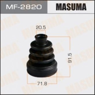 Пыльник ШРУСа зовнішній Subaru Forester (01-12), Impreza (00-14), Legacy (03-14) Masuma MF2820 (фото 1)