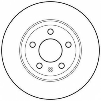 Гальмівний диск задній Audi A4 / Seat Exeo Jurid 562667JC (фото 1)