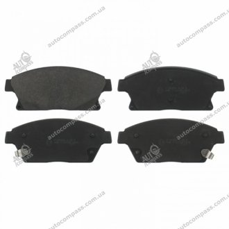 OPEL Тормозные колодки передн.Astra J,Mokka,Chevrolet Cruze 09- (16&quot;) Febi 16788 (фото 1)