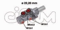 FIAT Главный тормозной цилиндр Sedici 06-14,Suzuki SX4 06- Cifam 202-686 (фото 1)