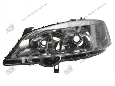 OPEL Фара основная галоген HB3+H7 лев. Astra G 98- BEHR-HELLA 1EG 007 640-311 (фото 1)