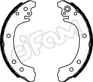 TOYOTA Щеки тормозные задн. Corolla 01- Cifam 153-523 (фото 1)