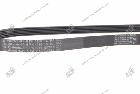 Поліклиновий ремінь Contitech 6PK1196 EXTRA