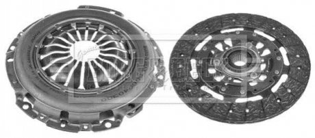 -Комплект сцепление Діаметр (mm): 240 / Количество зубів: 23 / з для двигунів з двомасовим маховиком// Ford Mondeo III 1.8, 2.0 BORG & BECK HK2118 (фото 1)