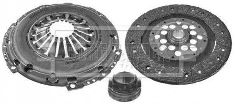 -Комплект сцепление Діаметр (mm): 228 / Количество зубів: 23 / з для двигунів з двомасовим маховиком// Audi A4 8E 1.9TDi 04- BORG & BECK HK2163 (фото 1)