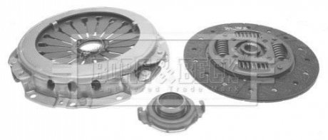 -Комплект зчеплення Діаметр (mm): 215 / Кількість зубів: 20 / з вижимним підшипником// Hyundai Matrix (FC) 1.8 BORG & BECK HK2007 (фото 1)