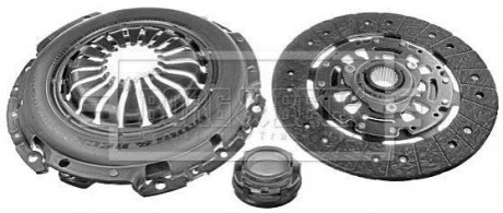 -Комплект сцепление Діаметр (mm): 240 / з вижимним підшипником / Mercedes C,E Class,CLK,SLK BORG & BECK HK6776 (фото 1)