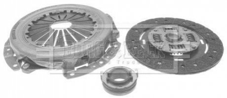 -Комплект сцепление Діаметр (mm): 215 з вижимним підшипником// Hyundai Coupe,Elantra 02-08 BORG & BECK HK2011 (фото 1)