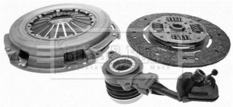 -Комплект зчеплення Діаметр (mm): 252 / з робочім циліндром// Fiat Ducato 2.3TD 06- BORG & BECK HKT1220 (фото 1)