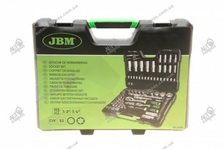 Набір насадок 12-гранних (113 предметів) JBM 54036