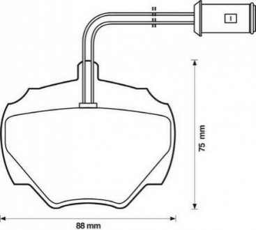 LANDROVER Колодки тормозные задні Discovery,Range Rover I,II 86- Jurid 571440J (фото 1)