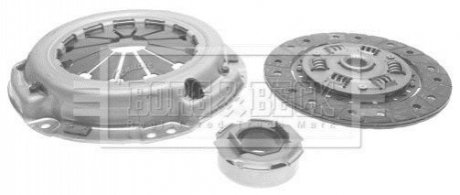 -Комплект зчеплення Діаметр (mm): 190 / Кількість зубів: 20 / з вижимним підшипником// Suzuki Jimny 1.3i BORG & BECK HK7898 (фото 1)