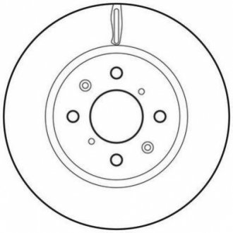 Тормозной диск Jurid 562694JC