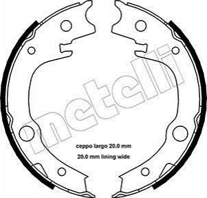 Колодки дискового тормоза Metelli 530443