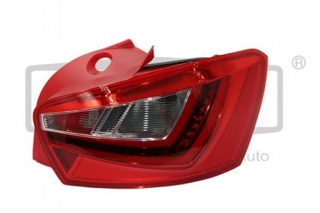 Фонарь правый LED червоний Seat Ibiza (08-) DPA 99451456502 (фото 1)