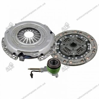 FORD К-кт сцепления (c центральн.выключ.) MONDEO -00 220mm BluePrint ADF123045 (фото 1)