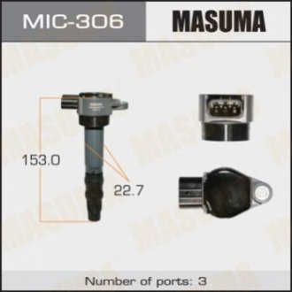 Котушка зажигания Masuma MIC306 (фото 1)
