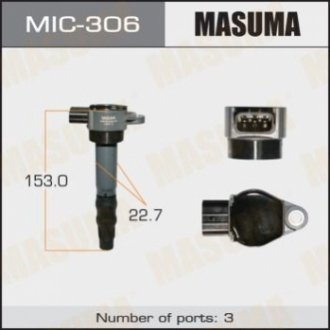 Катушка зажигания Masuma MIC306 (фото 1)