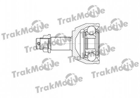 CITROEN Шрус зовнішній к-кт 27/28 зуб. C8 2.0 HDi 02-, C8 2.0 HDi 135 06- Trakmotive 40-0578 (фото 1)