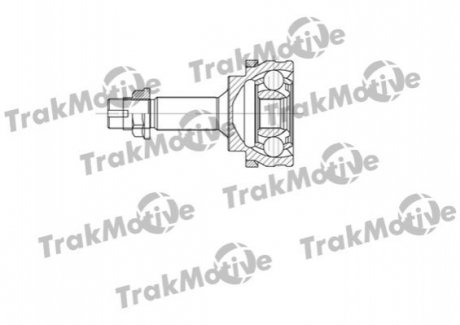 TOYOTA Шрус зовнішній с ABS к-кт 24/22 зуб. Yaris 1.3 99-05 Trakmotive 40-0609 (фото 1)