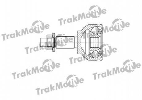 RENAULT Шрус зовнішній к-кт 27/32 зуб.Laguna II 01- Trakmotive 40-0722 (фото 1)