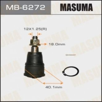 Опора шаровая Masuma MB6272 (фото 1)