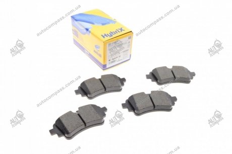 Комплект гальмівних колодок (дискових) Metelli 22-1129-1